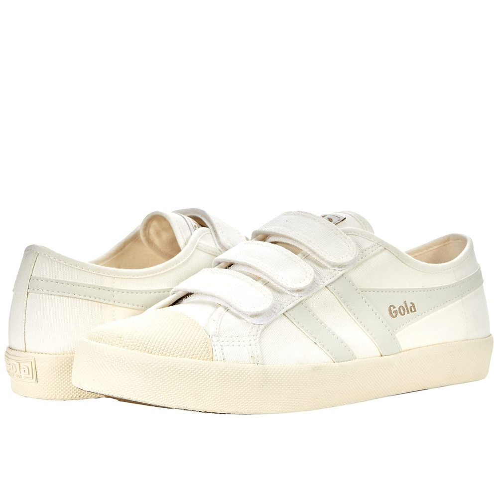 Gola Women's White and Cream Sneakers